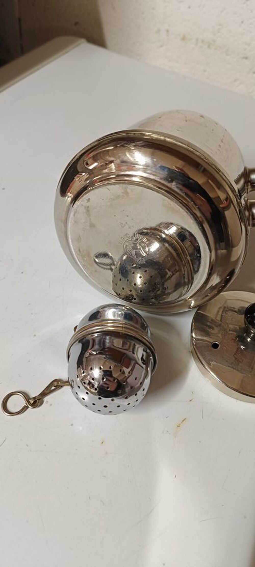 Th&eacute;i&egrave;re vintage en acier inoxydable Electroménager