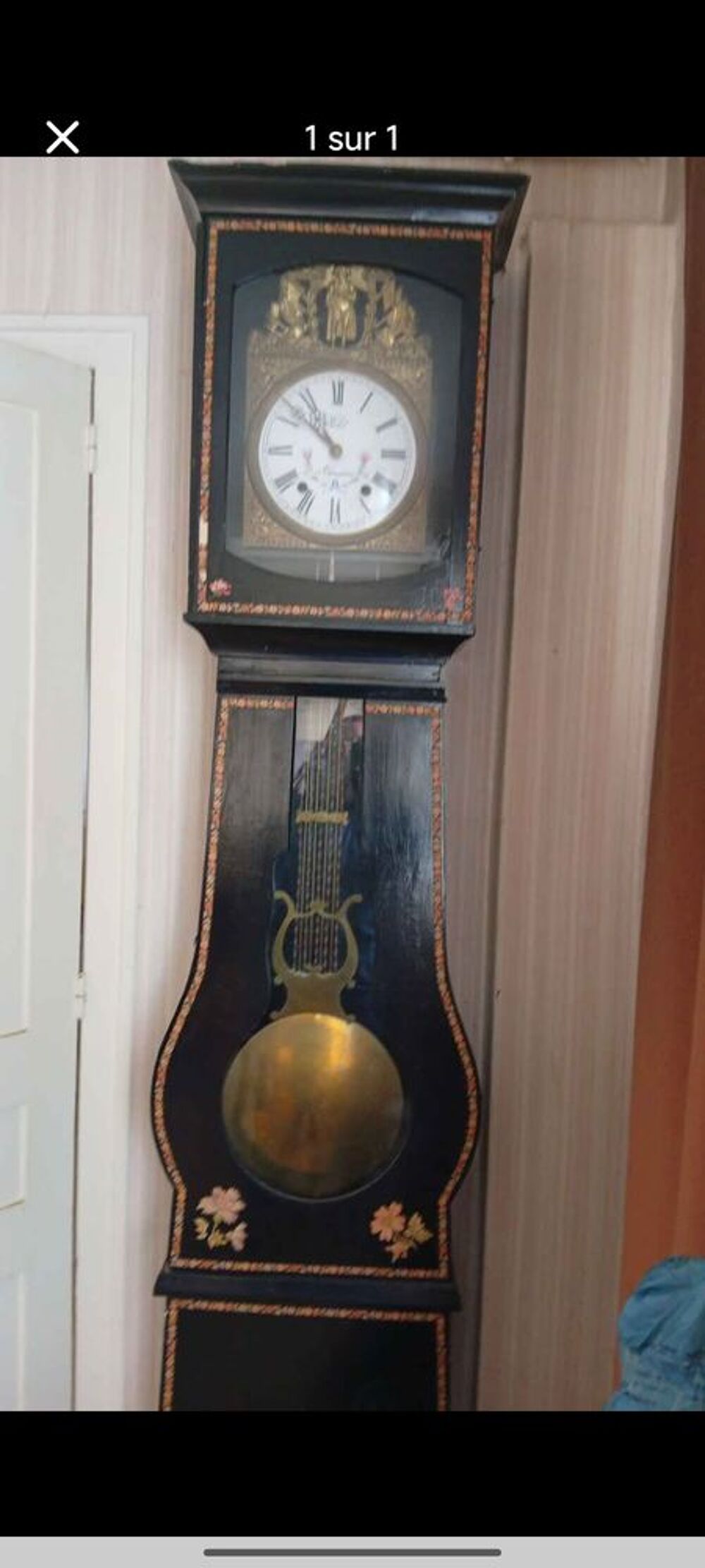 Pendule comtoise vedel &agrave; Carmaux Décoration