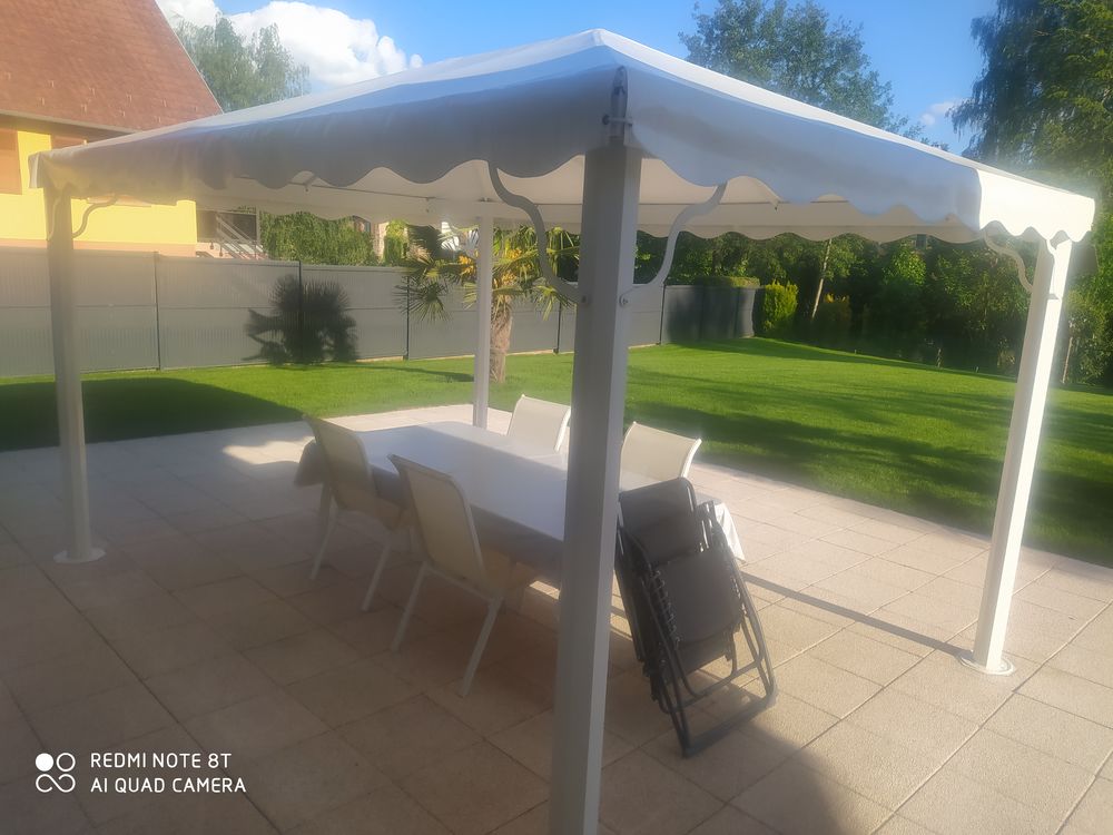 Tonnelle blanche Jardin