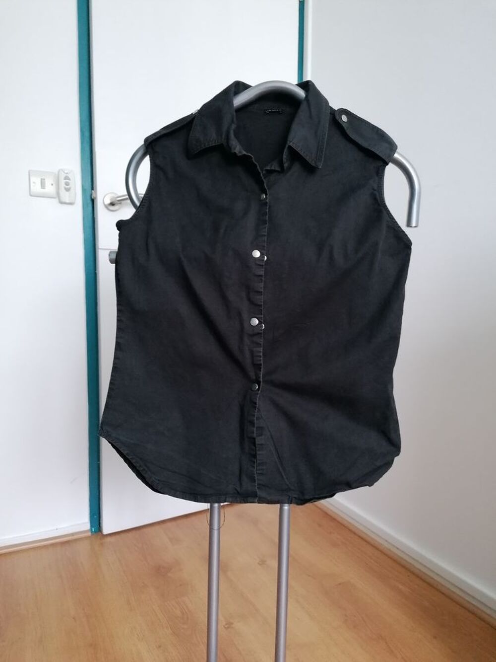 Chemisier noir coton Vêtements