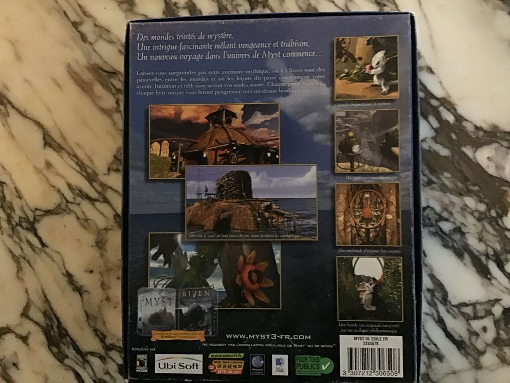 jeu ?Myst III - Exile? Consoles et jeux vidos