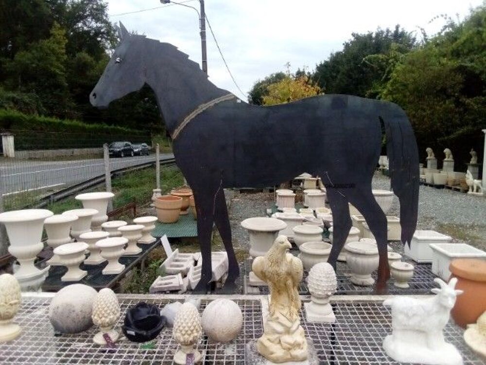 Statue Sculpture cheval Décoration