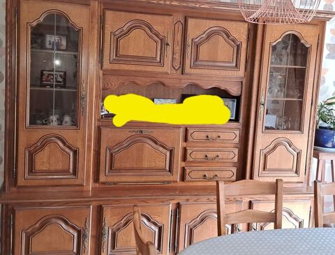 buffet de salle ancien 
Meuble tl 
Meuble vitrine 400 Luc-sur-Mer (14)