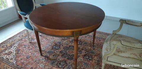 Table ronde Louis XVI avec 3 rallonges brade! 200 Plan-d'Aups-Sainte-Baume (83)