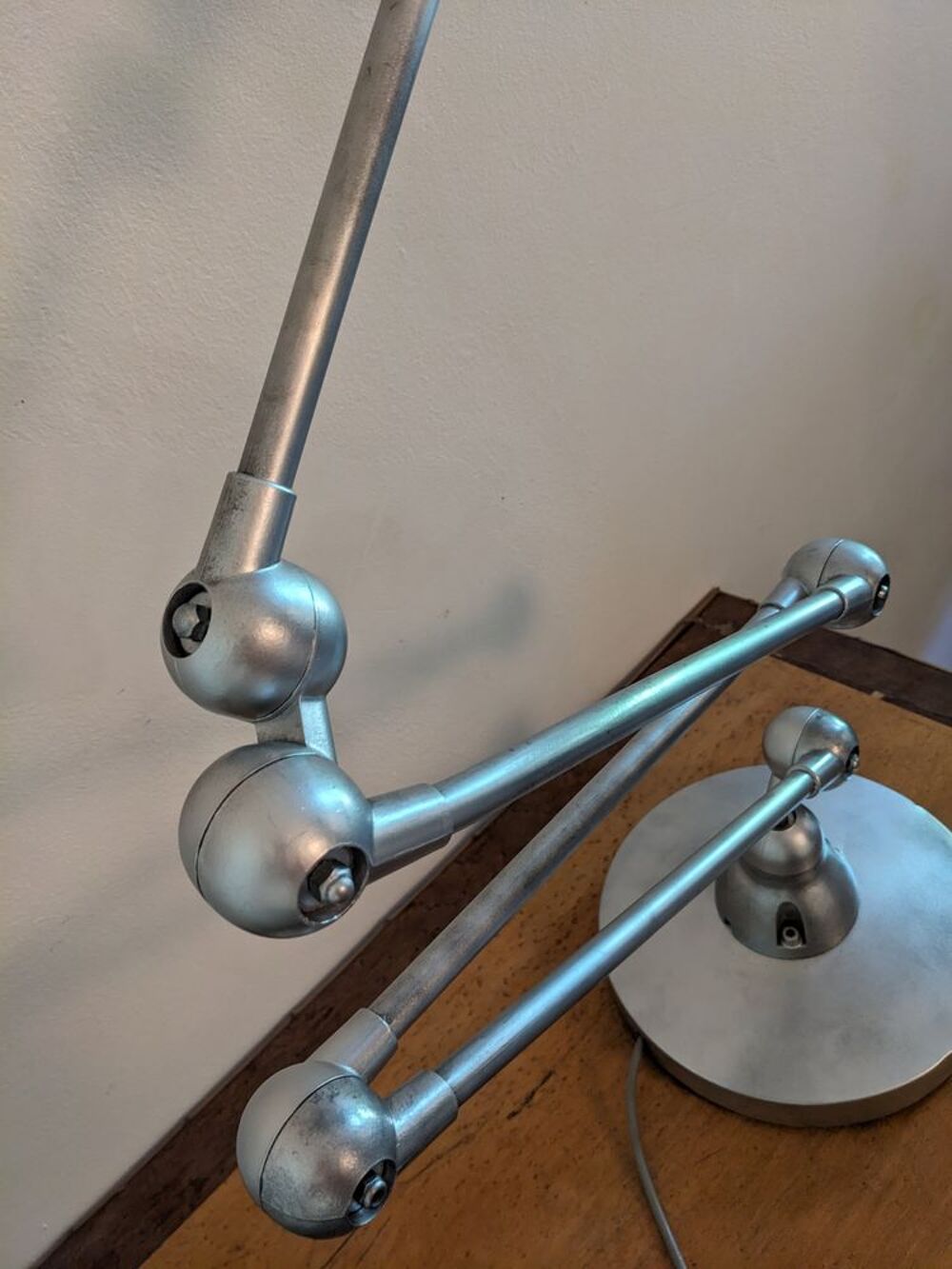 Lampadaire jielde 4 bras enti&egrave;rement r&eacute;nov&eacute;, magnifique d&eacute;ca Décoration