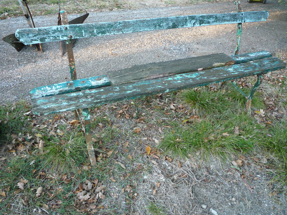 Banc de terrasse / jardin fer forg&eacute;
Bricolage