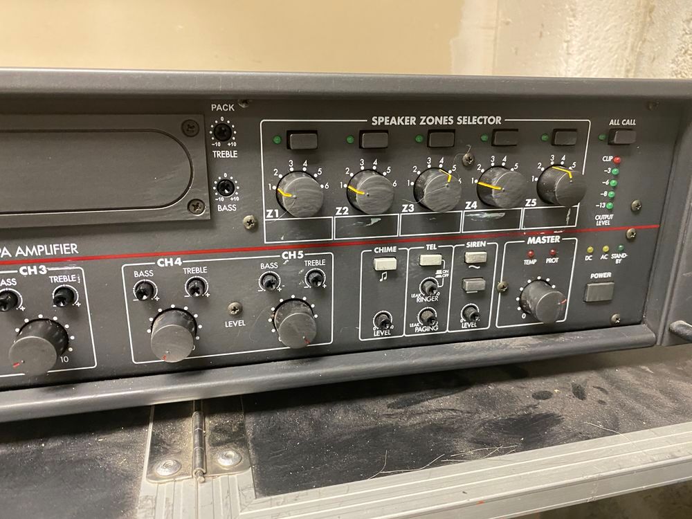 AMPLIFICATEUR LIGNE 100V 120W MONACOR A ZONES Audio et hifi