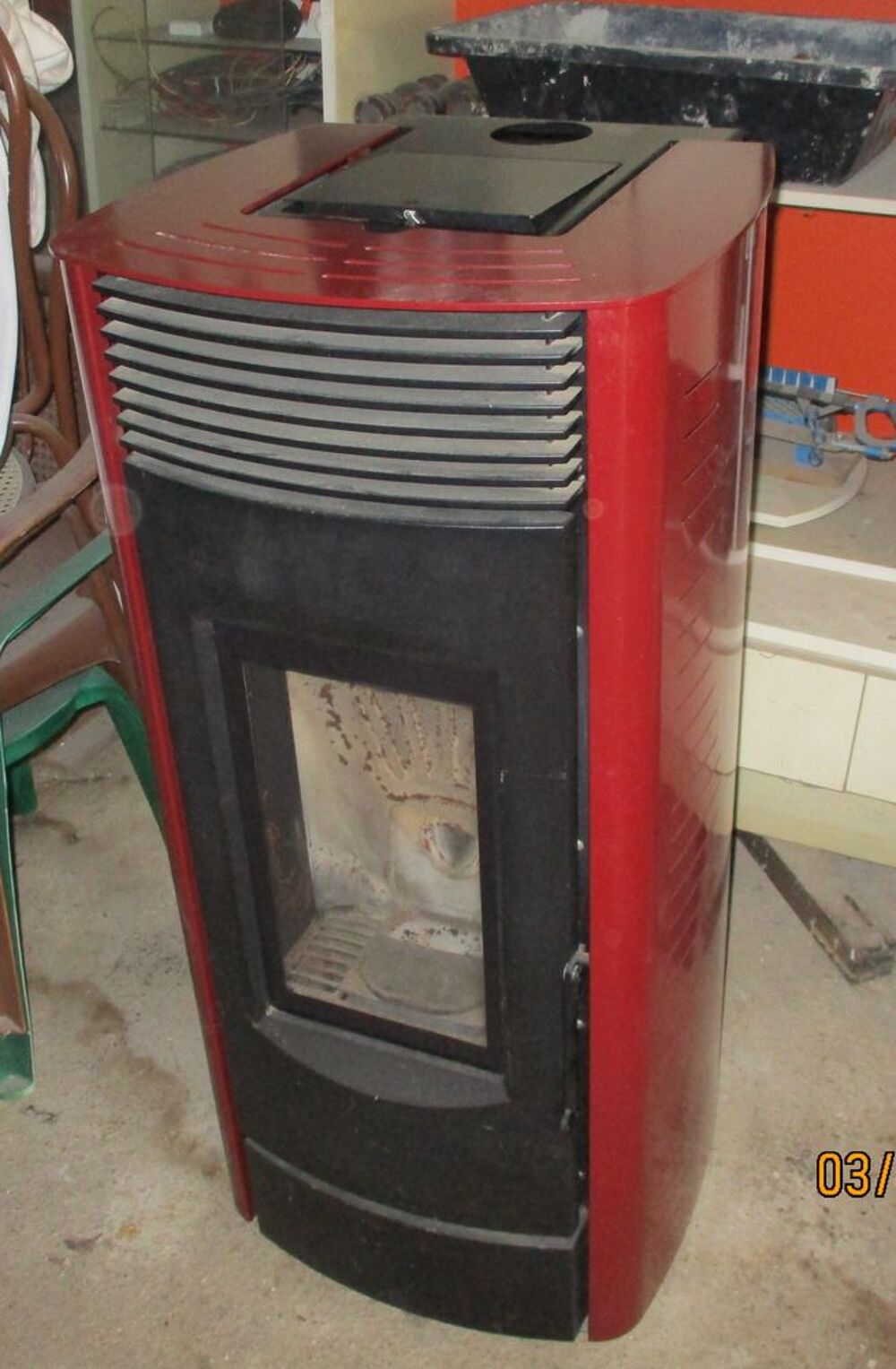 d'un poele &agrave; granul&eacute;s Electroménager