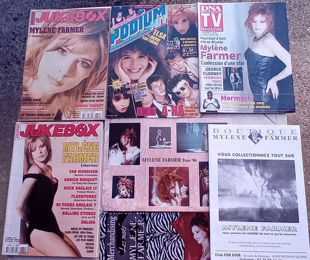 MYLENE FARMER FANZINES - REVUES 