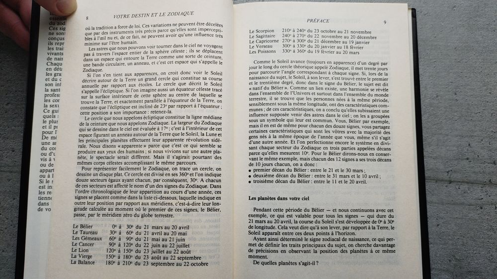 Votre Destin et le Zodiac de Mich&egrave;le Curcio - 301 Pages Livres et BD