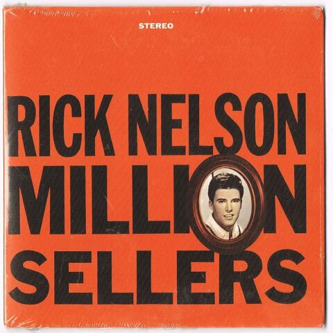 RICK NELSON -CD-MILLION SELLERS-24 titr.57-62 -Travelin' Man 12 Tourcoing (59)