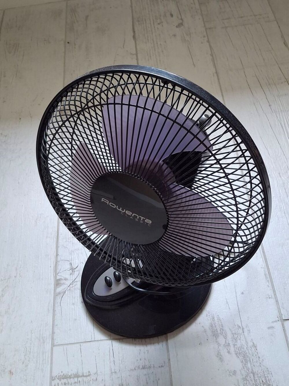 Ventilateur de bureau portable oscillant diam&egrave;tre 30 cm Electroménager