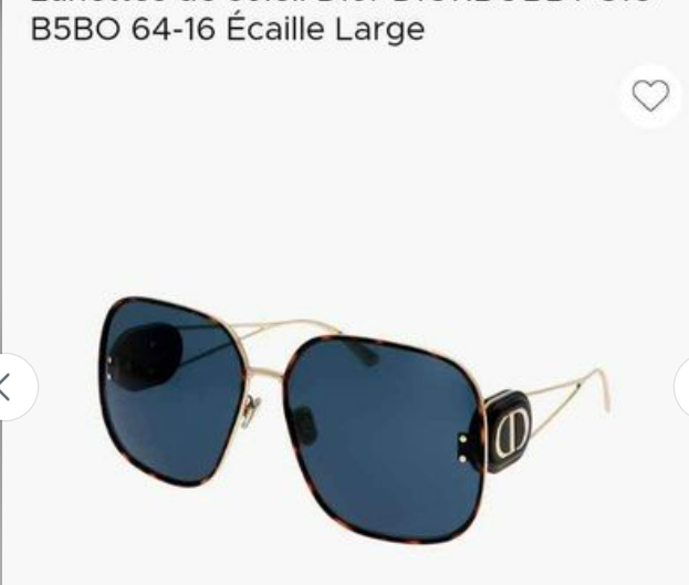 Lunettes de soleil femme Dior 2022 Bijoux et montres