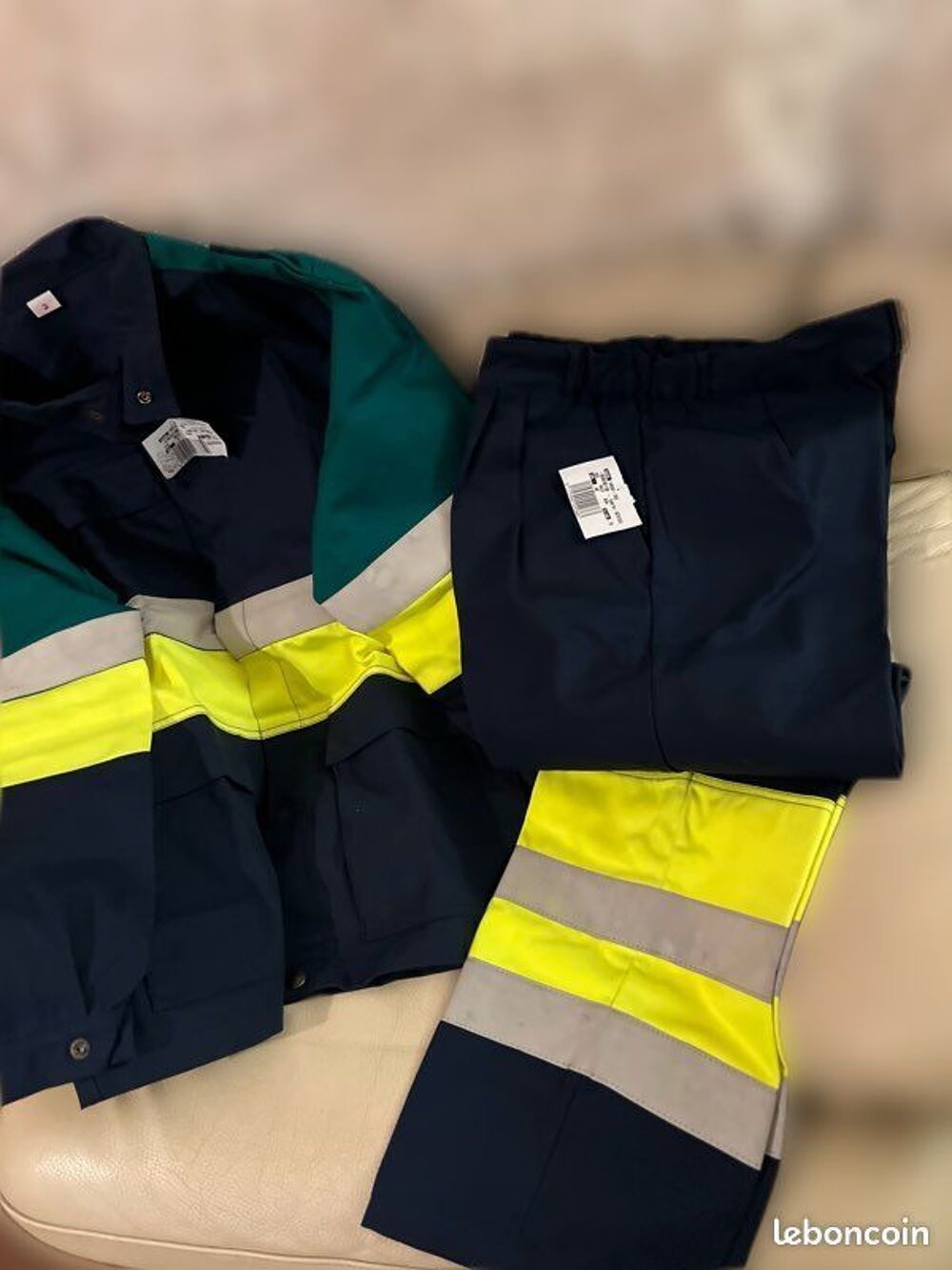 Pantalon et veste professionnels Molinel neufs taille XL Vêtements