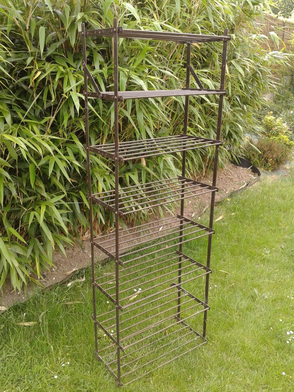 &Eacute;tag&egrave;res M&eacute;talliques 8 &Eacute;tages De Rangement Bricolage