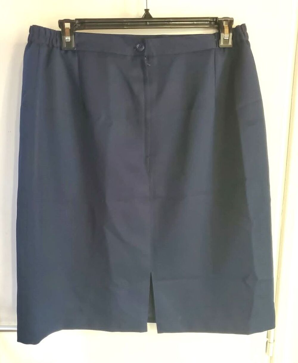 JUPE BLEU MARINE GAZOU T52 Vêtements