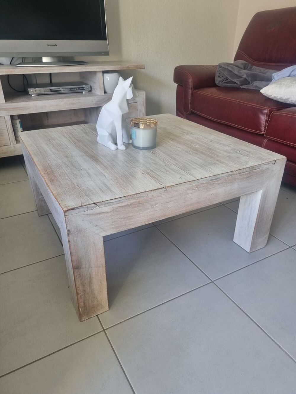 Table basse bois pallisandre Meubles