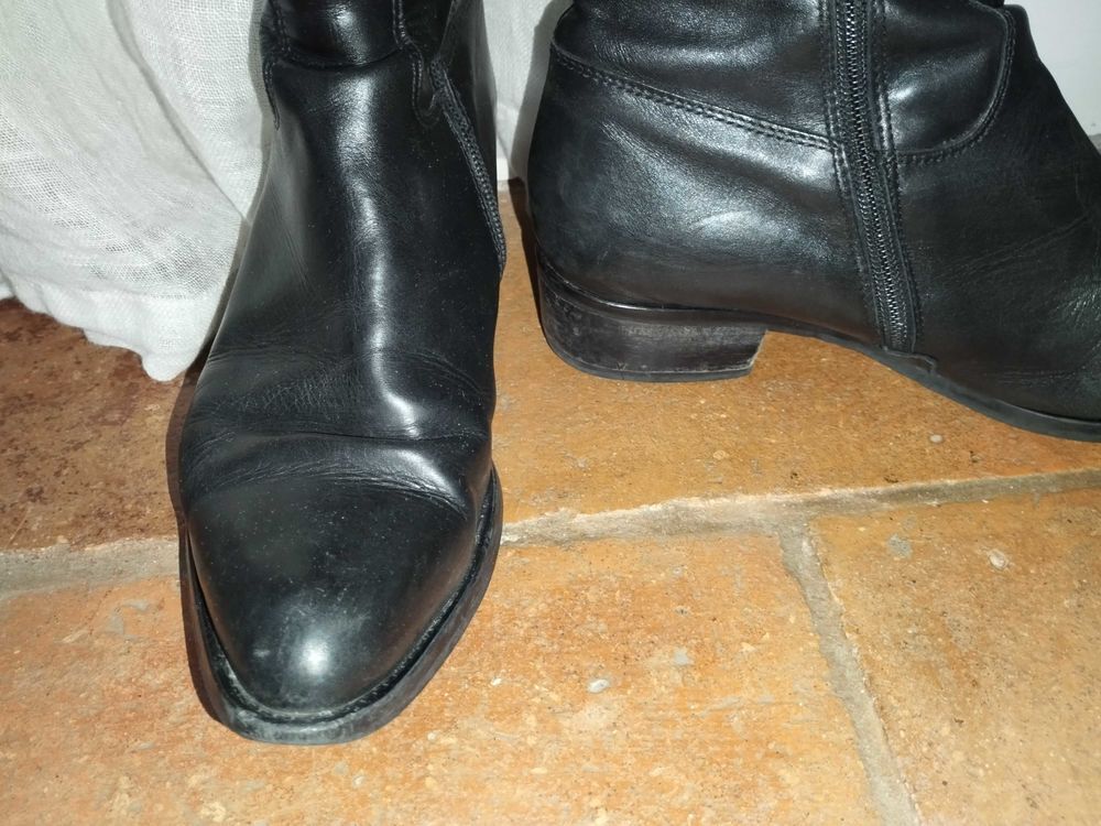Bottes femme pointure 37 noires Chaussures
