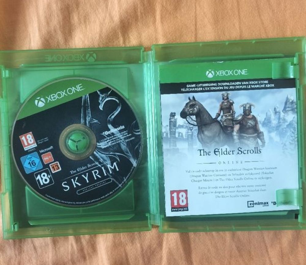 XBOX ONE SKYRIM THE ELDER SCROLLS 5 DLC SPECIAL EDITION Consoles et jeux vidéos
