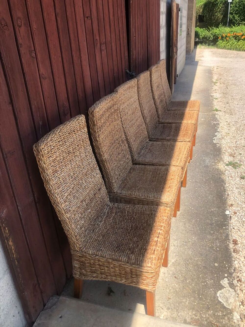 6 chaises de salle &agrave; manger Meubles