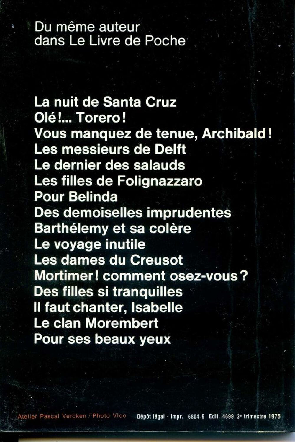 La nuit de Santa Cruz - Exbrayat,
Livres et BD