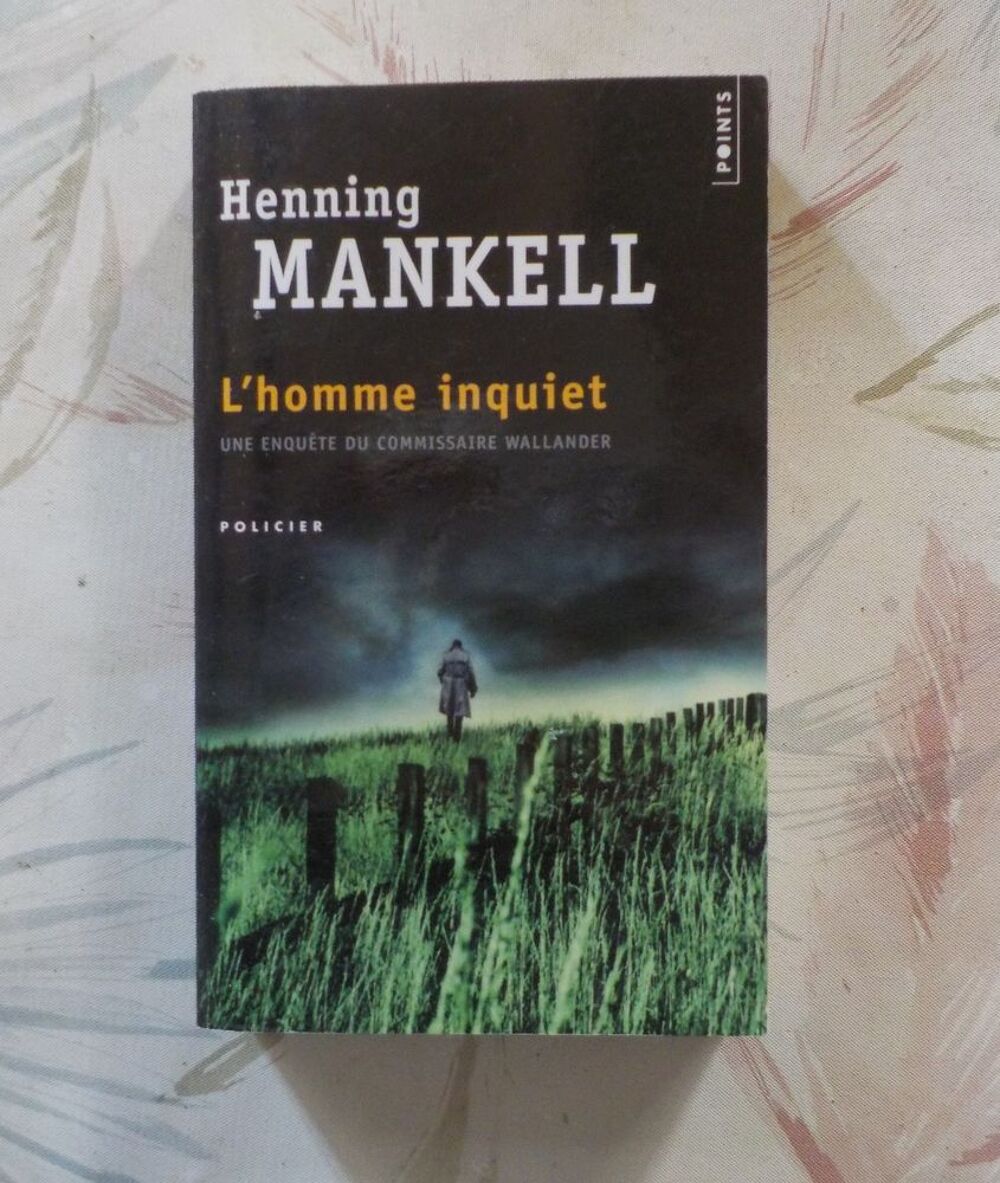 L'HOMME INQUIET de Henning MANKELL Ed. Sonatine Points Livres et BD