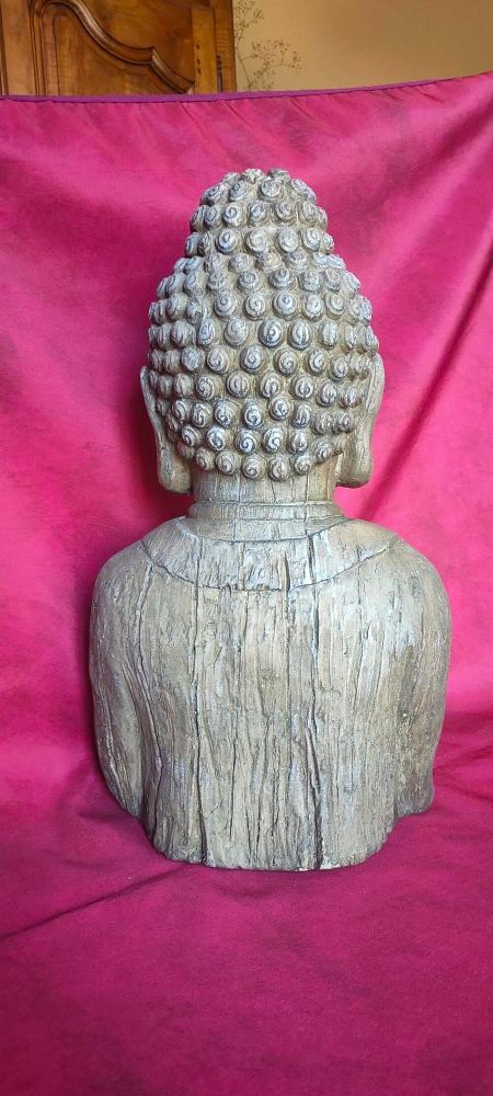 Bouddha en pl&acirc;tre hauteur 50 cm Décoration