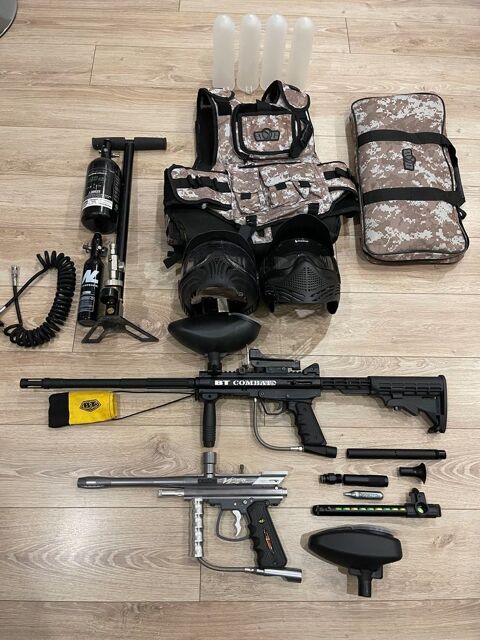 Lot paintball complet 250 Libourne (33)
