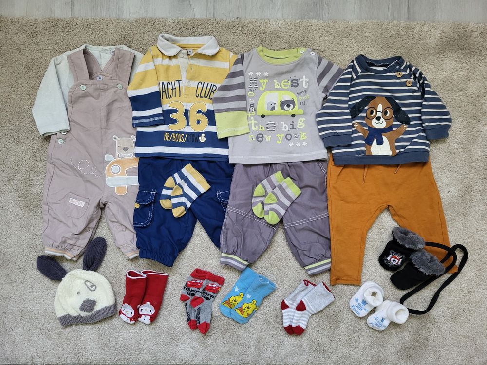 Lot v&ecirc;tements gar&ccedil;on 3 mois hiver - 67 pi&egrave;ces V�tements enfants