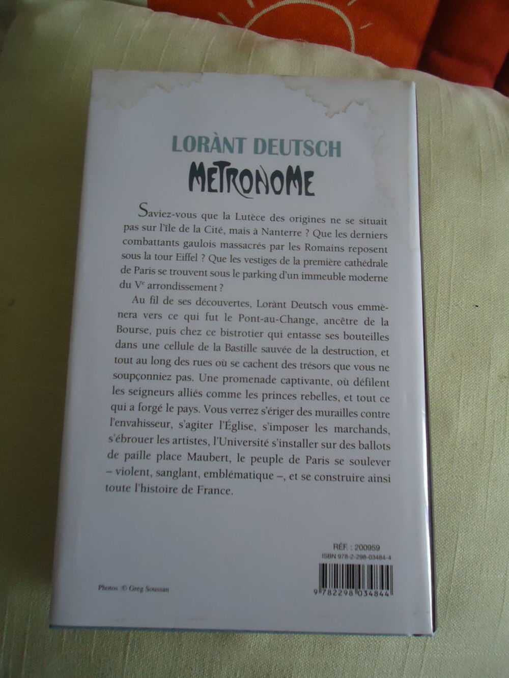 LIVRE LAURENT DEUTSCH Livres et BD