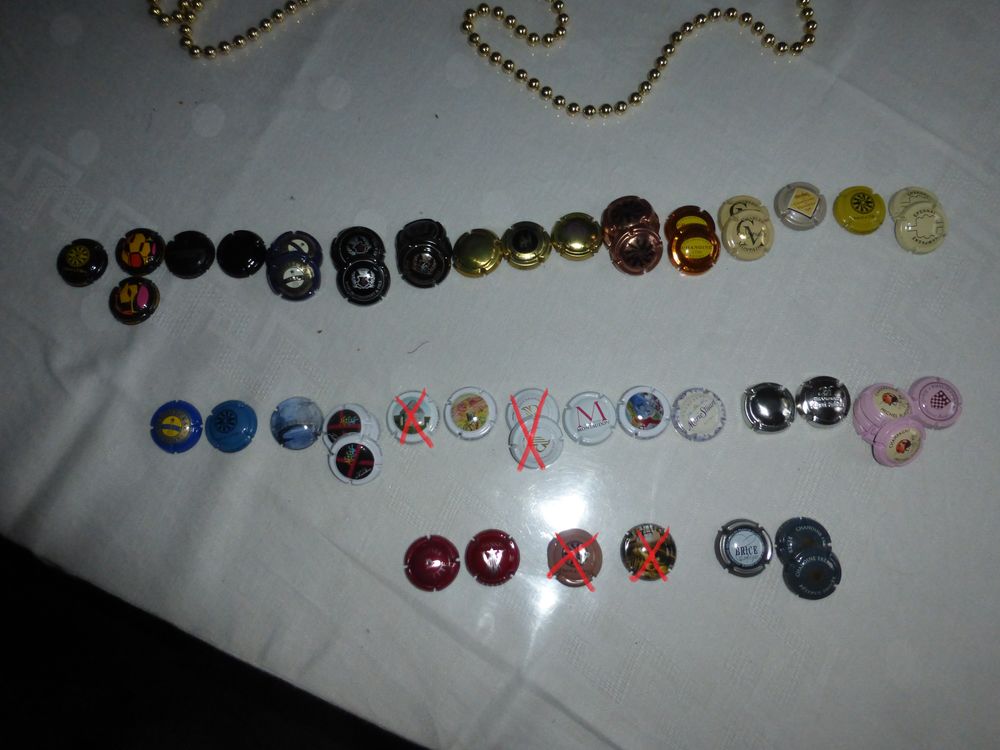 CAPSULES DE CHAMPAGNE 