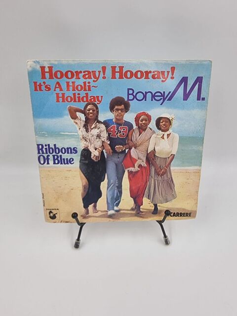 Vinyle 45 tours Boney M. : Hooray ! Hooray ! It's a Holi... 1 Vulbens (74)