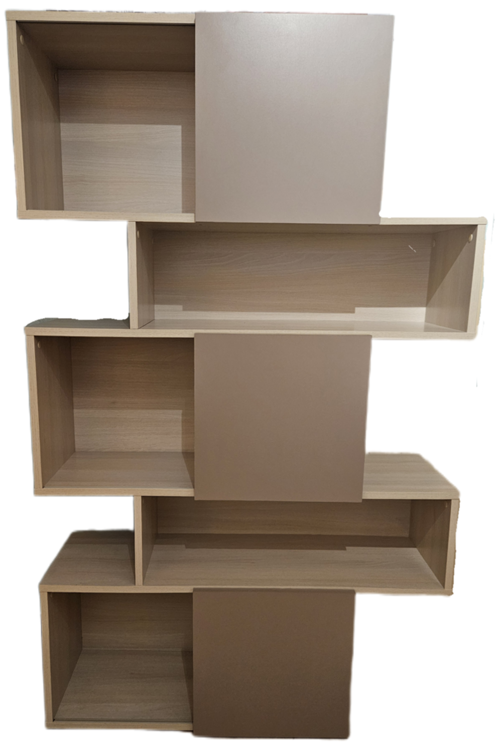 Etag&egrave;re Biblioth&egrave;que avec portes coulissantes Meubles