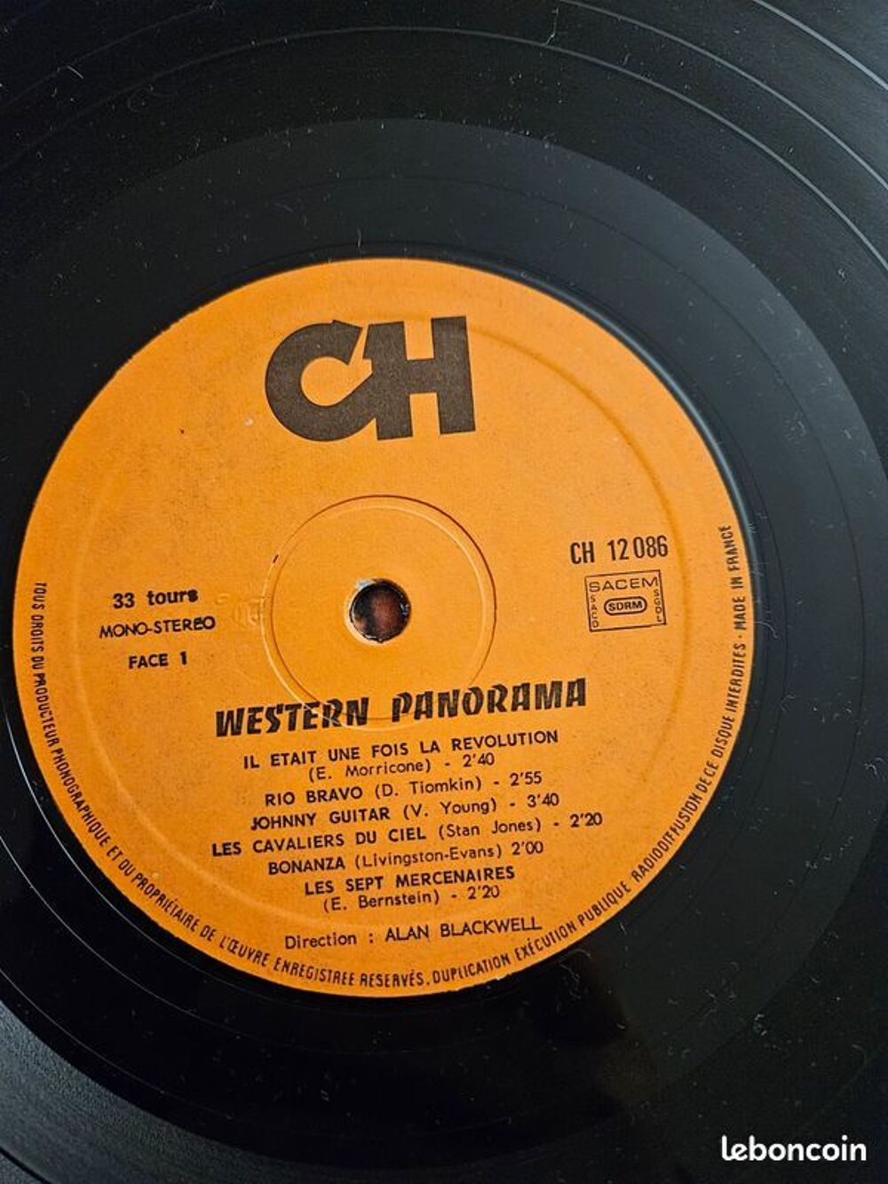 Western Panorama" Directed By ? Alan Blackwell 12086 CD et vinyles