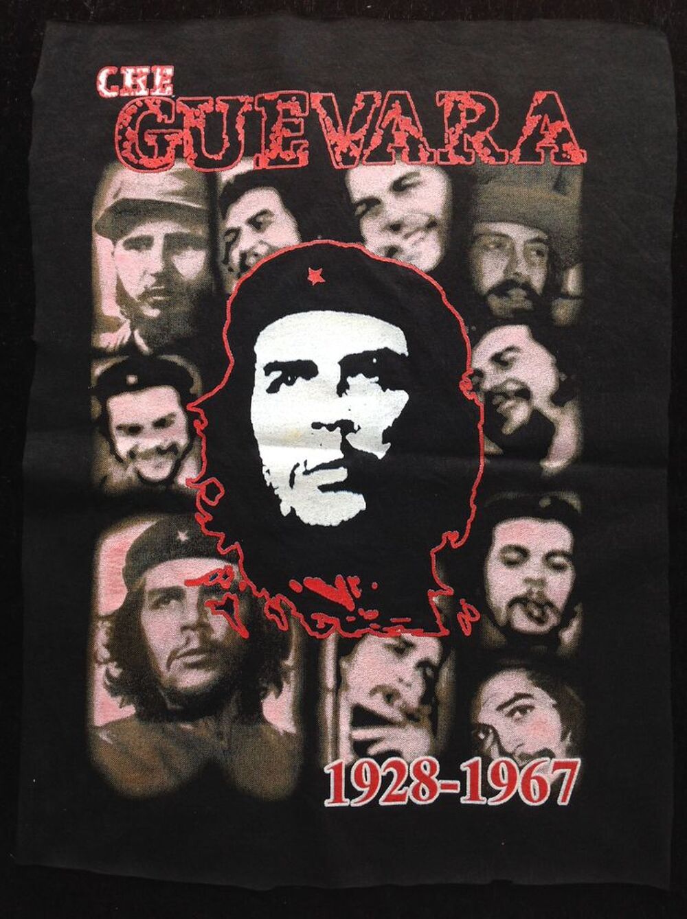 MOTIF CHE GUEVARA SUR TISSU 41 x 30 cm Envoi Possible
Décoration