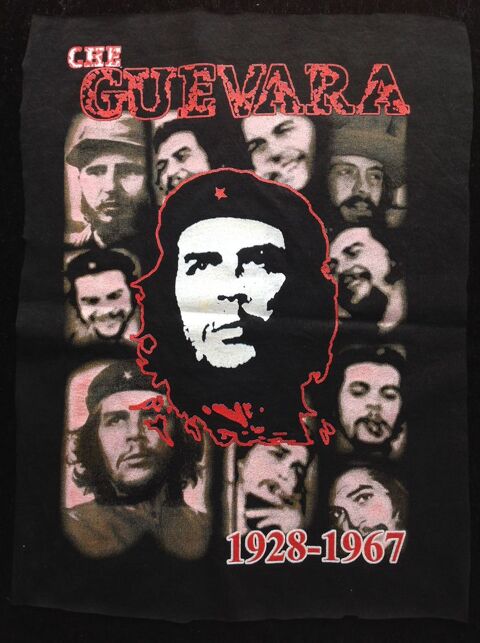 MOTIF CHE GUEVARA SUR TISSU 41 x 30 cm Envoi Possible
2 Trégunc (29)