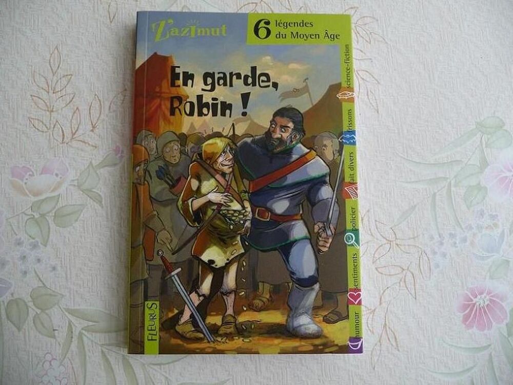 Livre 6 l&eacute;gendes Moyen Age En garde Robin - NEUF Livres et BD