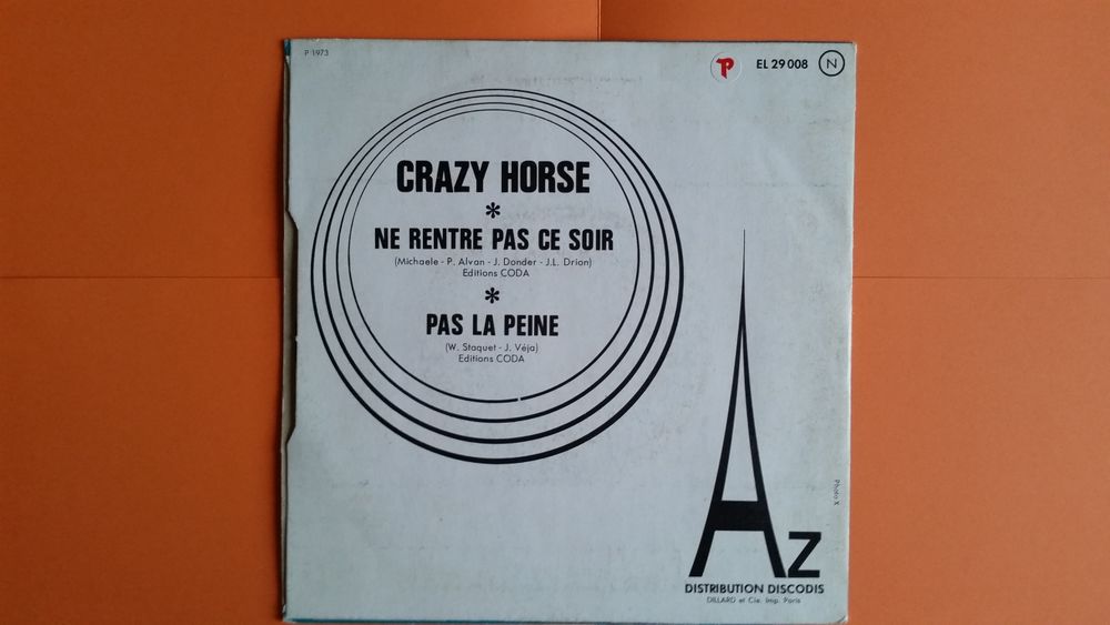 GRAZY HORSE CD et vinyles
