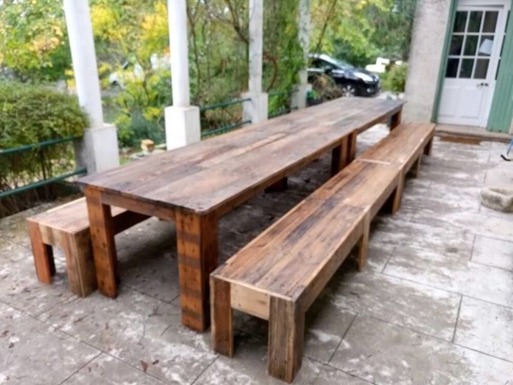 Mobilier bois palettes Meubles