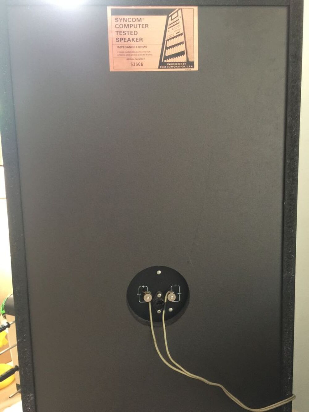 Enceintes BOSE SYNCOM Audio et hifi