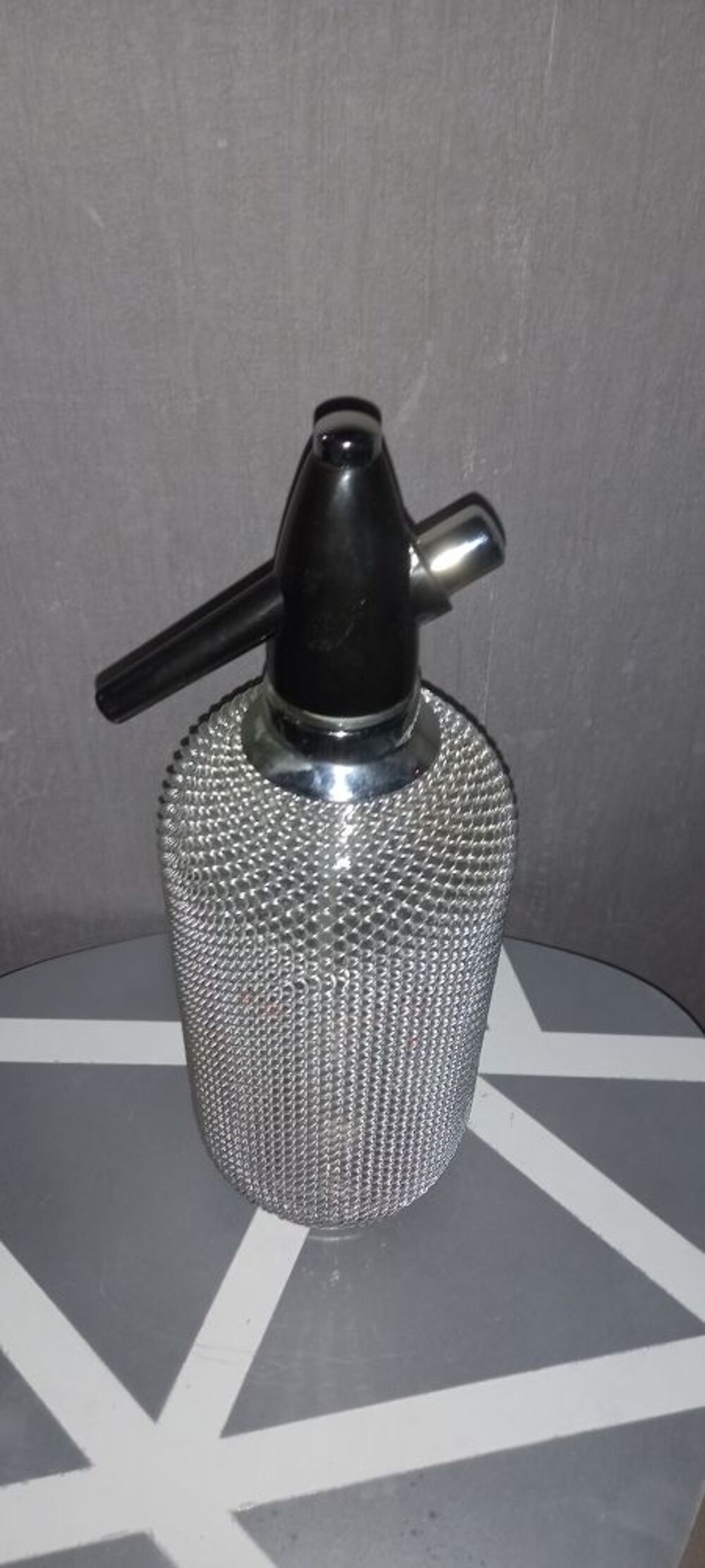 grand siphon en verre Décoration
