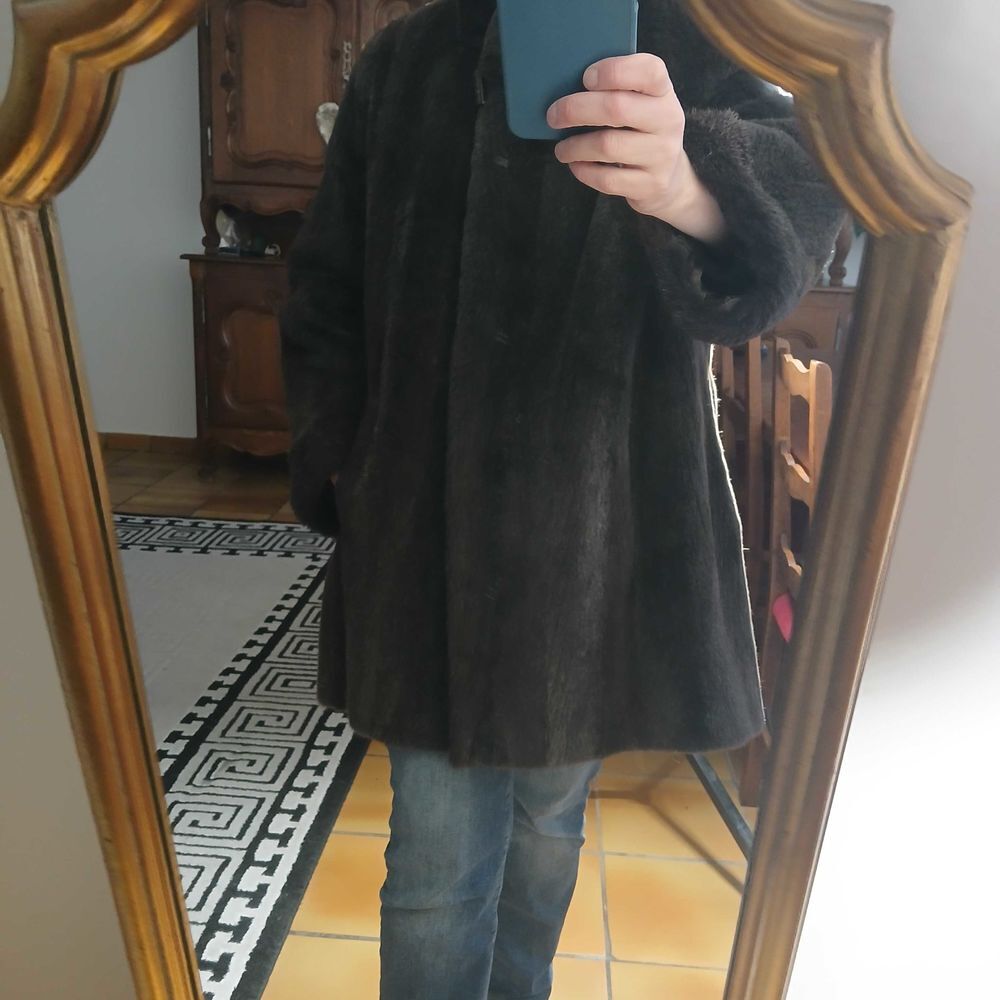Manteau vintage vison Vêtements
