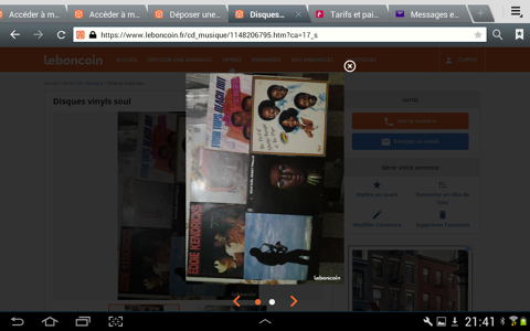 Anciens disques vinyl de soul. 42 Flers-en-Escrebieux (59)