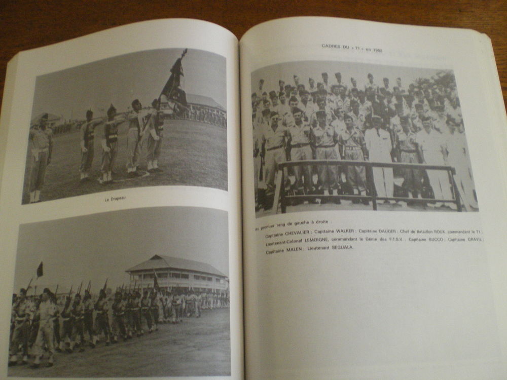 Livre sur l'Historique du 71&deg; R&eacute;giment du G&eacute;nie. 