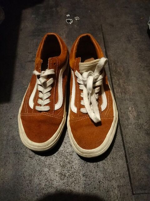 Basket cuir Camel vans pointure 36.5 très bon état 15 Cachan (94)