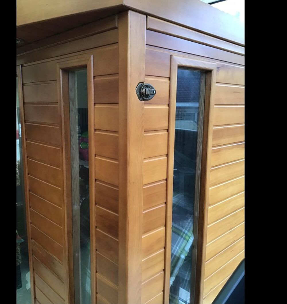 Sauna infra rouge 2/3 personnes de France Sauna radio C.D. Meubles