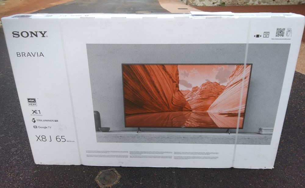 T&eacute;l&eacute;vision Sony KD65X81J Photos/Video/TV