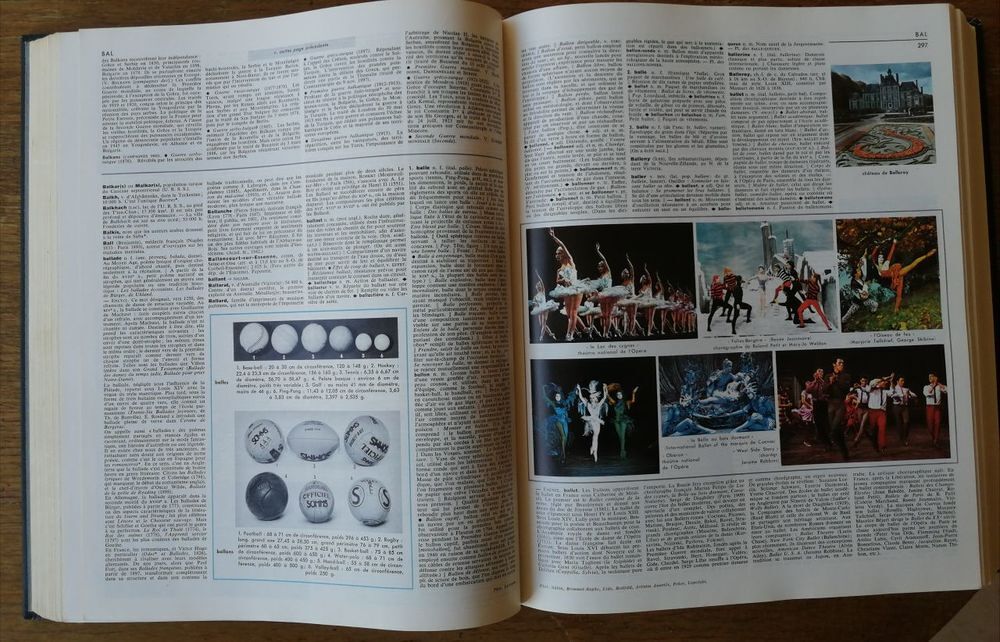 Dictionnaire encyclop&eacute;dique Larousse, en couleurs, 1965 Livres et BD