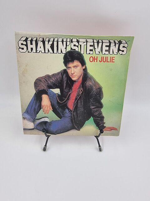 Vinyle 45 tours Shakin' Stevens : Oh Julie avec fourreau 1 Vulbens (74)
