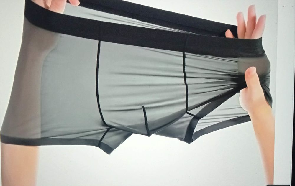 BOXER HOMME SANS COUTURE TRANSPARENT T 3XL Vêtements